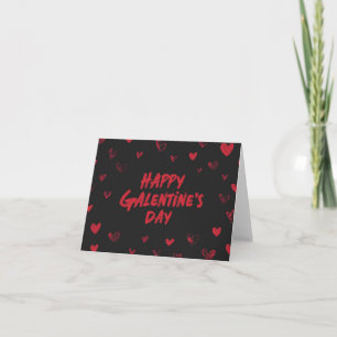 Prettige Galentine's dag vriendinnen Valentijnsdag Feestdagen Kaart