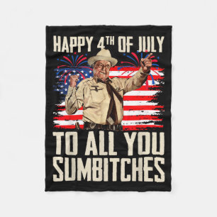 Prettige gelukkige 4 juli voor al jullie gekke vri fleece deken