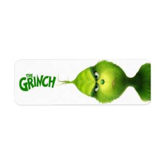 🏷Prettige Grinch Kerst💚 | Grappig Kerstadreslab Etiket