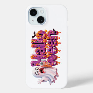 Prettige Halloween-candy druiptekst met leuke vlee
