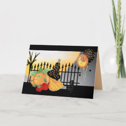 Prettige Halloween-kaarten Kaart