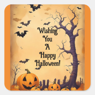 Prettige Halloween Sticker