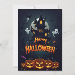 Prettige Halloweenkaart Kaart