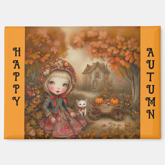 Prettige Herfst Magneet (Voorkant)