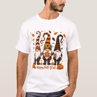 Prettige Herfst Mensen Kabouters , Kabouters Pompo T-shirt