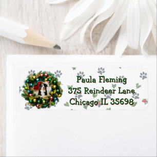 Prettige Howlidays Fotokaart Etiket