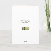 Prettige Kerstdagen. Carte de Noël en néerlandais (Dos)