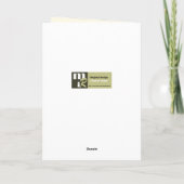 Prettige Kerstdagen. Cartes de Noël en néerlandais (Dos)