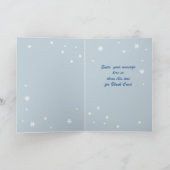 Prettige Kerstdagen. Cartes de Noël en néerlandais (Intérieur)