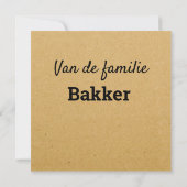 Prettige Kerstdagen Kerst kaart (Achterkant)