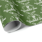 prettige kerstfeestdag cadeaupapier (Rol Hoek)