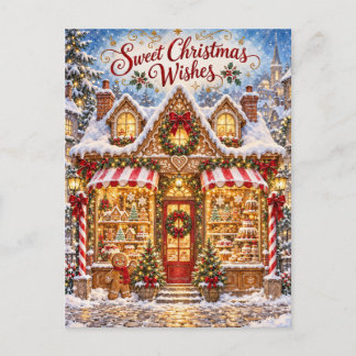 Prettige kerstgroeten Gengiste Bakkerij Kerstkaart Briefkaart