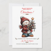 Prettige kerstkaart (Voorkant)