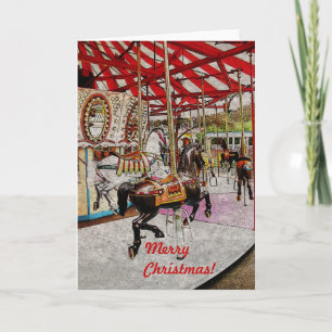 Prettige kerstkaart feestdagen kaart