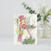  prettige kerstmis feestdagenkaart (Staand voorkant)