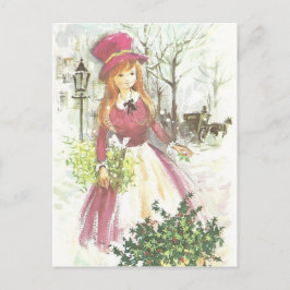 prettige kerstmis feestdagenkaart