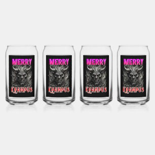 Prettige Krampus Blikvorm Glas