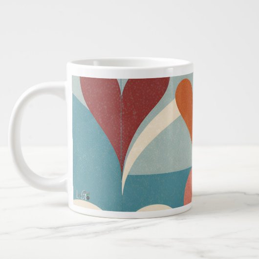 Prettige liefde | extra grote beker (Links)