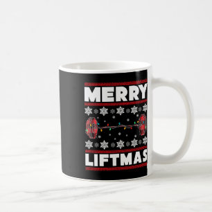 Prettige Liftmas Leuk Kerst Fitness Gym Workout Fi Koffiemok