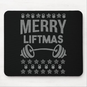 Prettige Liftmas T-shirt _ Grappige Kerst-shirts Muismat