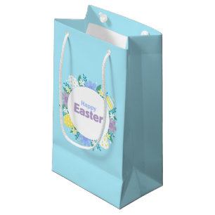 Prettige Paasbloemen en Eieren Klein Cadeauzakje