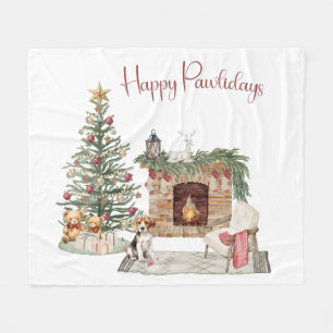 Prettige Pawlidays Hond Design- Beagle Fleece Deken