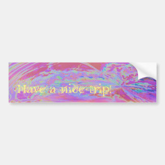 Prettige reis! bumpersticker