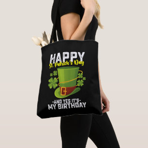 Prettige St. Patrick's Dag En Ja Het Is Mijn Verja Draagtas