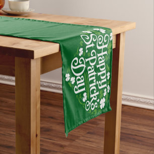 Prettige St. Patrick's Dag Korte Tafelloper