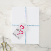 Prettige Valentijnsdag Cadeaulabel (Met Touw)