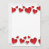 Prettige Valentijnsdag Feestdagenkaart (Achterkant)