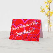 Prettige Valentijnsdag Liefste Romantische Kaart (Gele Bloem)