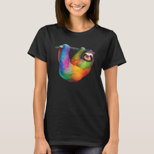 Pretty And Slothy Trots Virale Afbeeldingen T-shirt