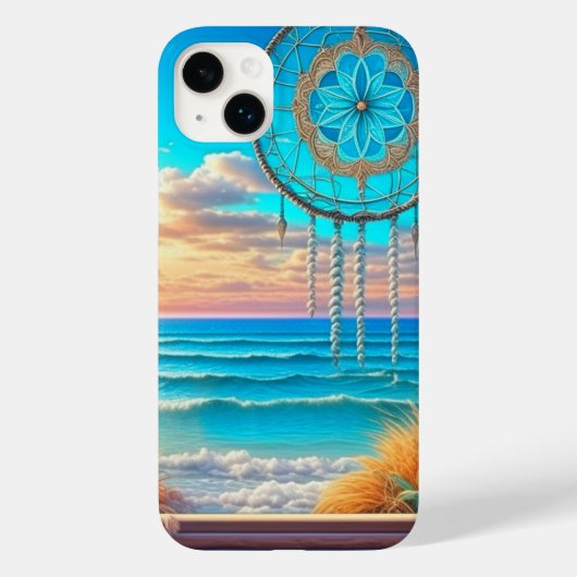 Pretty Beachy Droomvanger op Venster  Case-Mate iPhone Case (Achterkant)