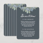 Pretty Blooms Vintage Gardens Trouw Richtingen Informatiekaartje (Voorkant / Achterkant)