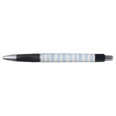 Pretty Blue White Plaid Stripes   Pen (Voorkant)