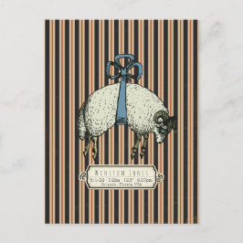 Pretty Bow Sheep™ Collectie - Briefkaart
