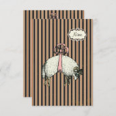 Pretty Bow Sheep™ (ONTWERPERSOPTIES) - Kaart (Voorkant / Achterkant)