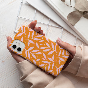 Pretty branches - orange and pink Case-Mate iPhone 13 Hoesje