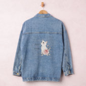 Pretty But Savage White Cat Rose Jacket (Hangar)