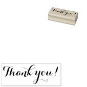 Pretty Chic Dank je Rubberstempel (Gestempeld)