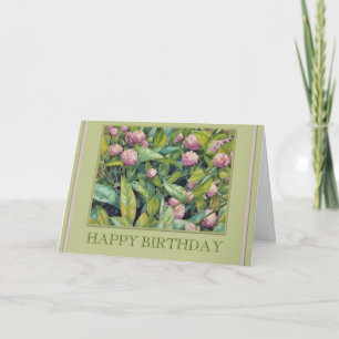 Pretty Clover's - Gelukkigste Verjaardagskaart Kaart