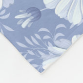 Pretty Daisy Custom Fleece Deken, Medium Deken (Hoek)