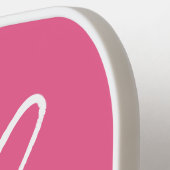 Pretty Dink Pink  Pickleball Paddle (Links Detail)