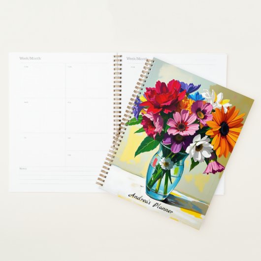 Pretty Floral Botanical Personalized (Devant avec enveloppe)