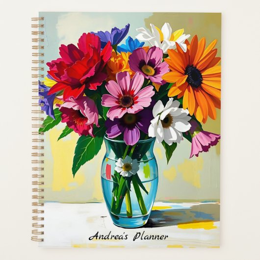 Pretty Floral Botanical Personalized (Devant)