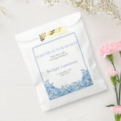 Pretty Forget-me-nots Funeral Seed Packet Bedankzakje (Gezegeld)