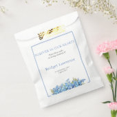 Pretty Forget-me-nots Funeral Seed Packet Bedankzakje (Gezegeld)