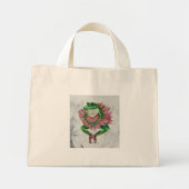 Pretty frog mini tote bag (Voorkant)