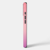 Pretty Girly Pink and Purple Ombre Case-Mate iPhone Case (Achterkant / Links)
